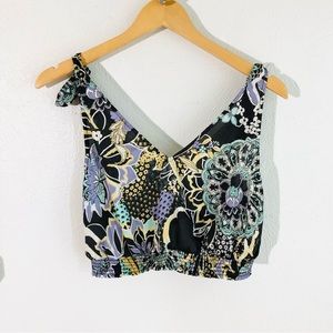 FP Intimately Free > Weekend In Montauk Silky Floral Cropped Tank > S